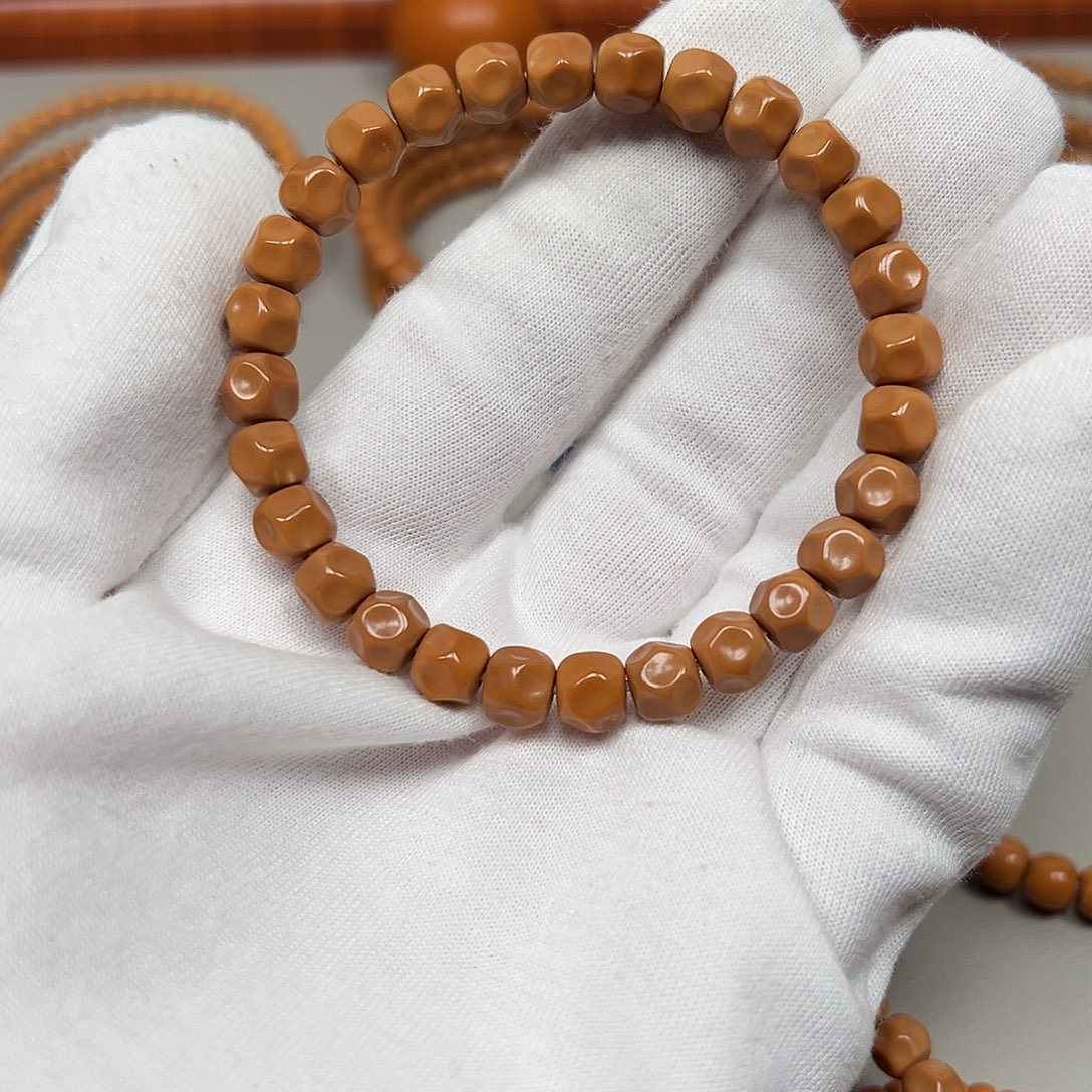 圣***司手串/手链橄榄核橄榄核尖无相单圈8.1