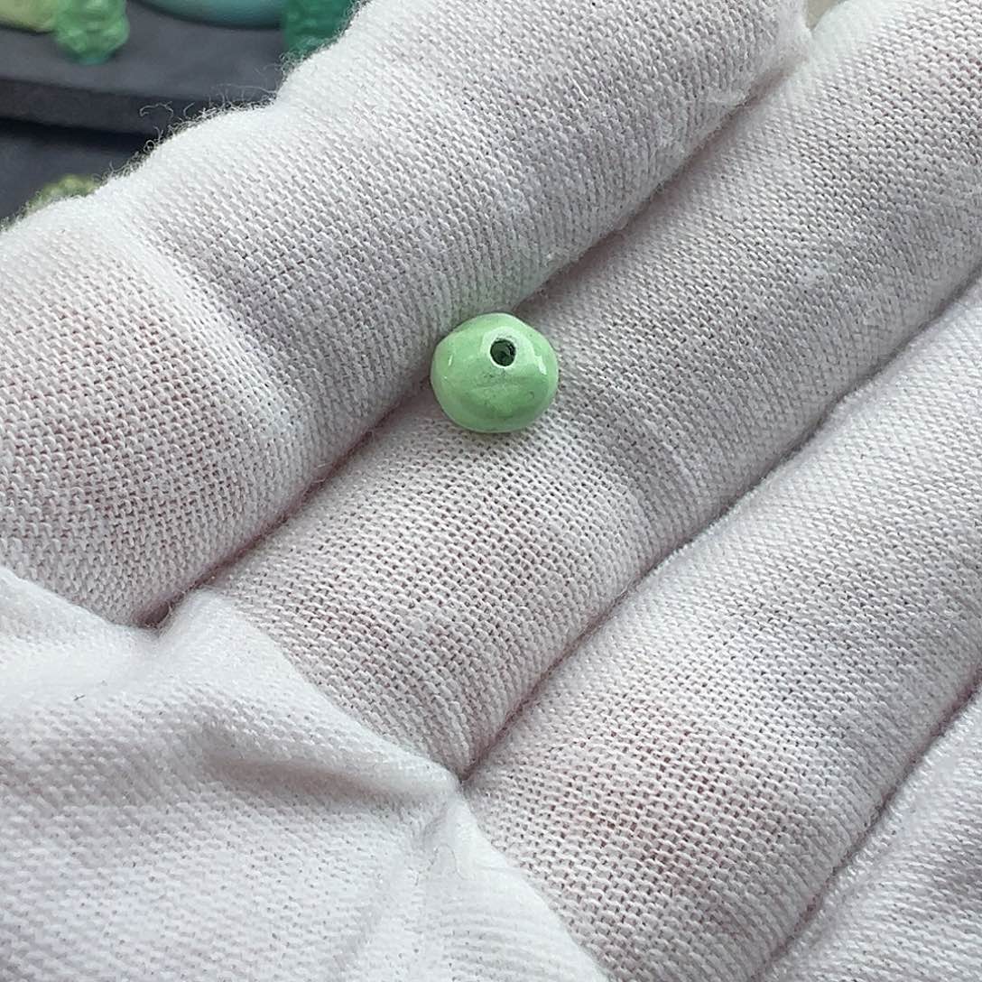 绿松石菜籽黄绿松石z未镶嵌