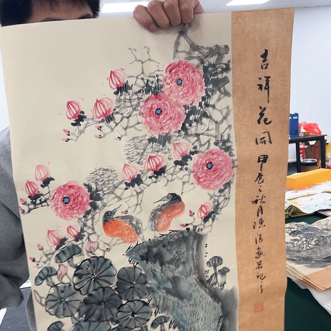 国画宣纸国画纯手绘字画