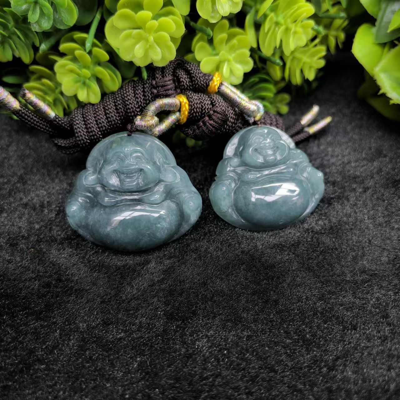 A5199【盛年珠宝】翡翠Ａ货佛公吊坠-配绳-多样性发货只发一件