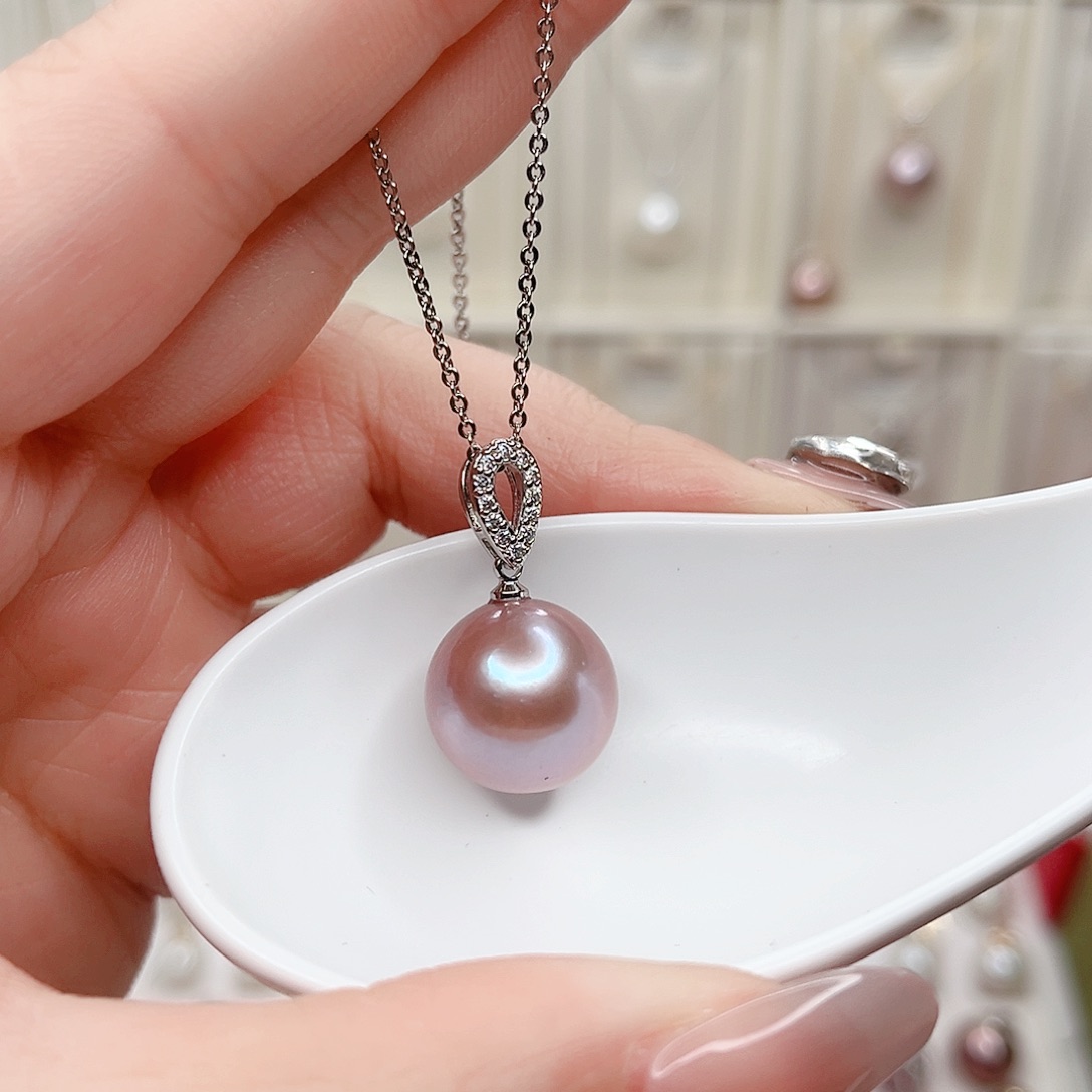 淡水珍珠吊坠(赠链)合金