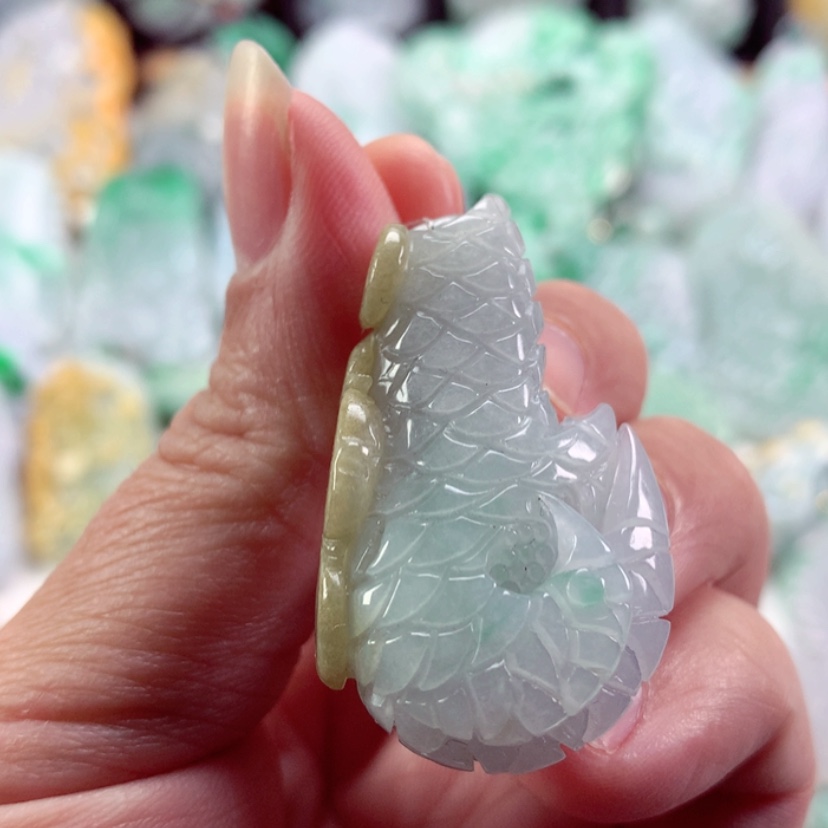 【闪购商品】翡翠吊坠(不含链)未镶嵌