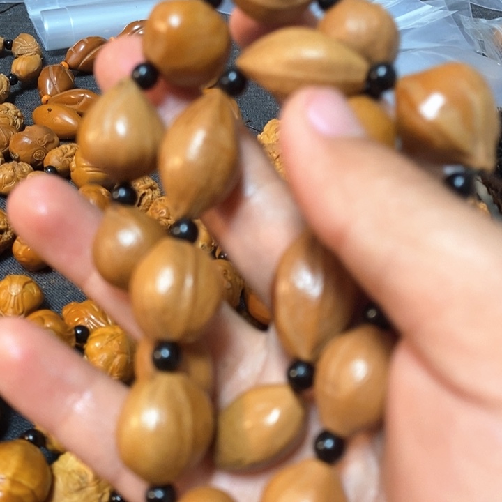 橄榄核手串/手链橄榄微瑕素核