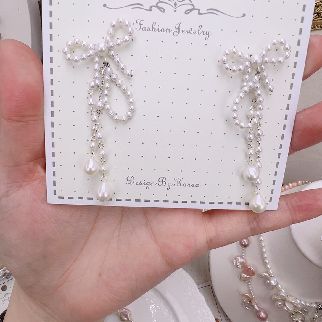 未镶嵌耳饰淡水珍珠