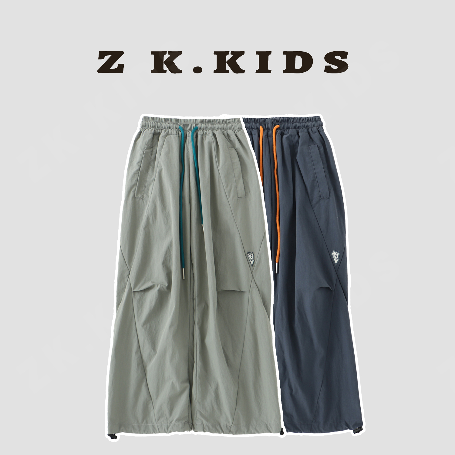 【Z&K】春秋季新款男童潮流百搭休闲裤zk-6221585-6221586