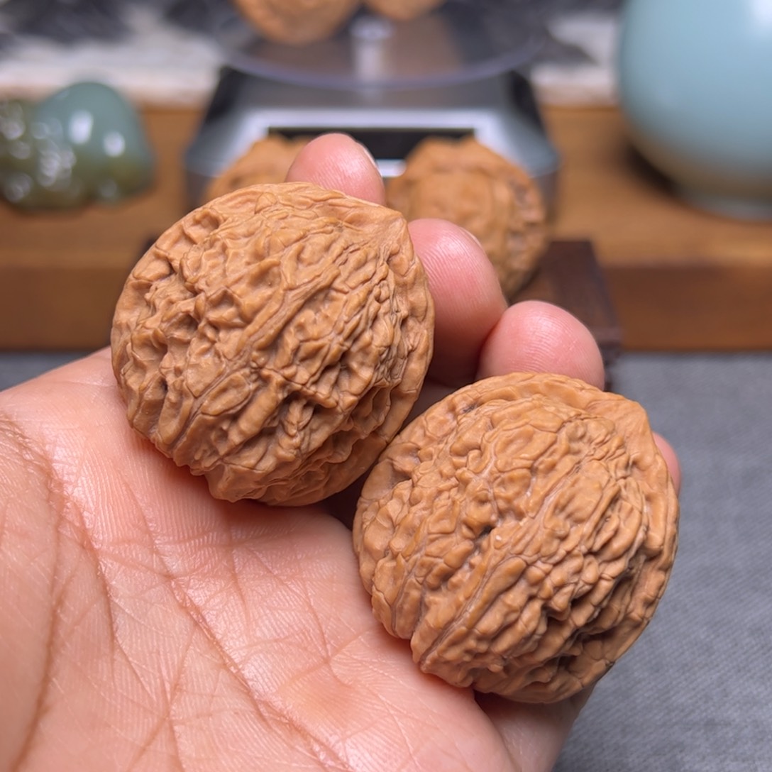 文玩核桃把件38承德四喜