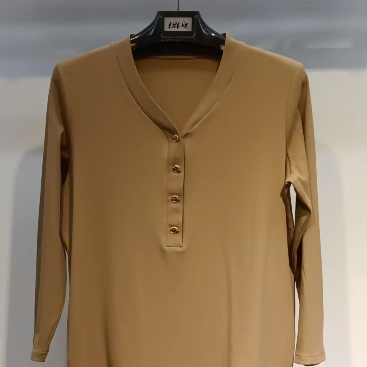 （M0）胖人坊大码女装小衫3867 衣长66 116