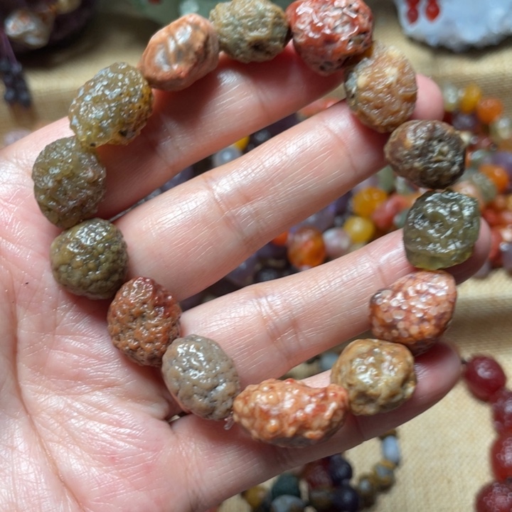 玛瑙/玉髓未镶嵌手链