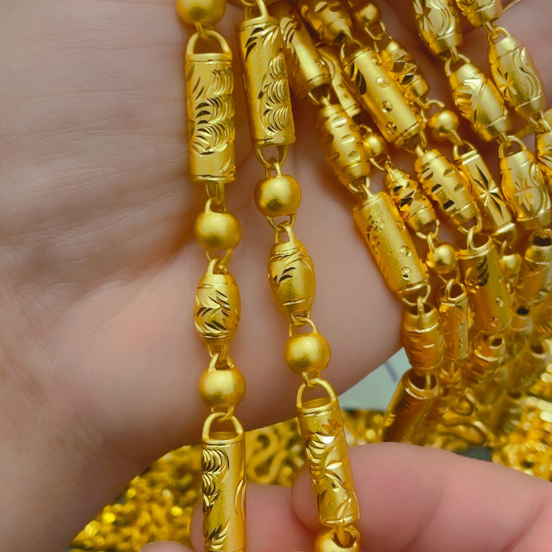 合金合金卡10mm长度70厘米重量127克龙凤全家福项链