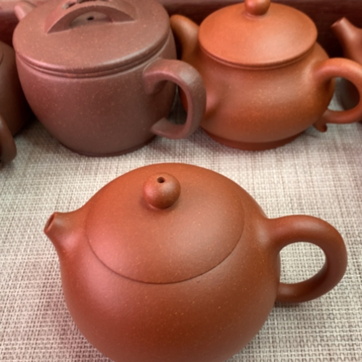 【闪购商品】紫砂茶壶260CC微瑕半手工制作