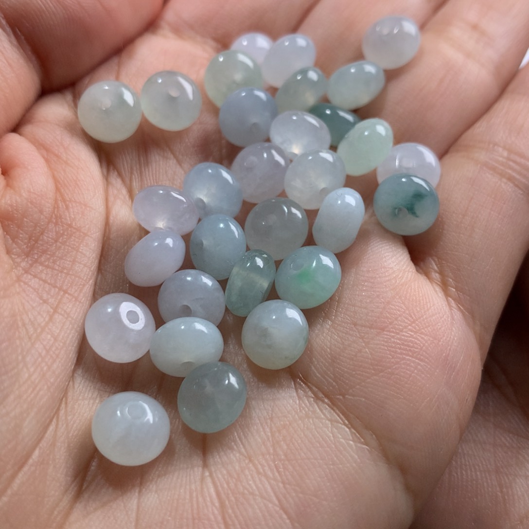 散珠翡翠积*啊多样性发货30颗