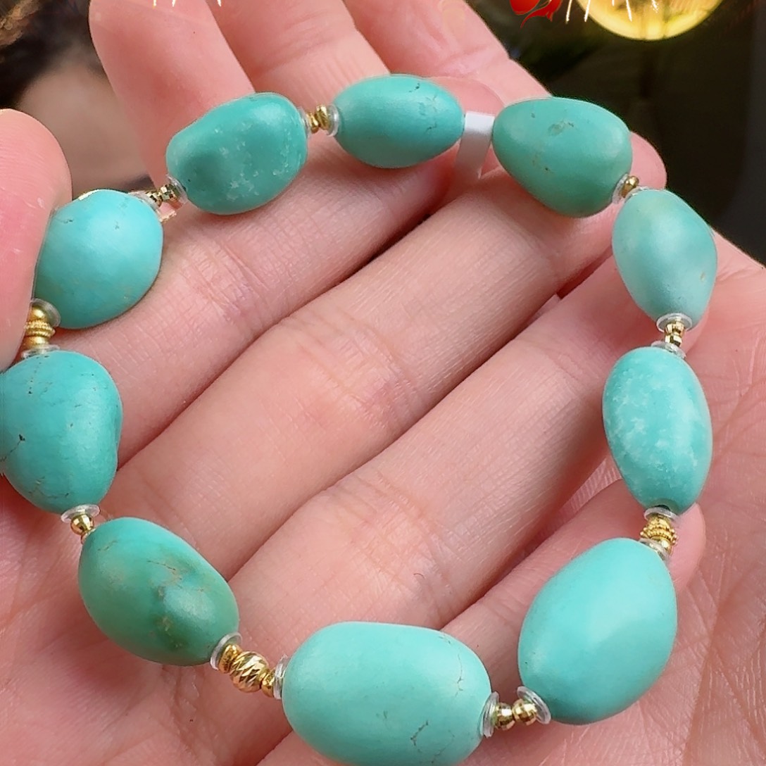 绿松石珠宝奇石未镶嵌