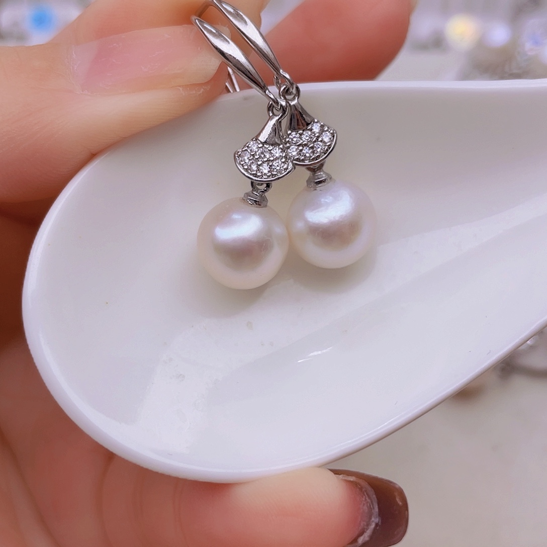 耳饰未镶嵌淡水珍珠