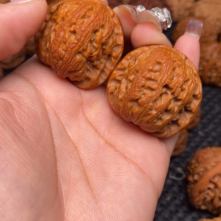 吊坠文玩核桃秦岭野生58