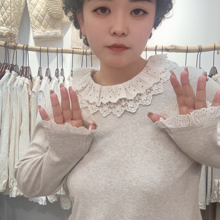花边打底不退不换