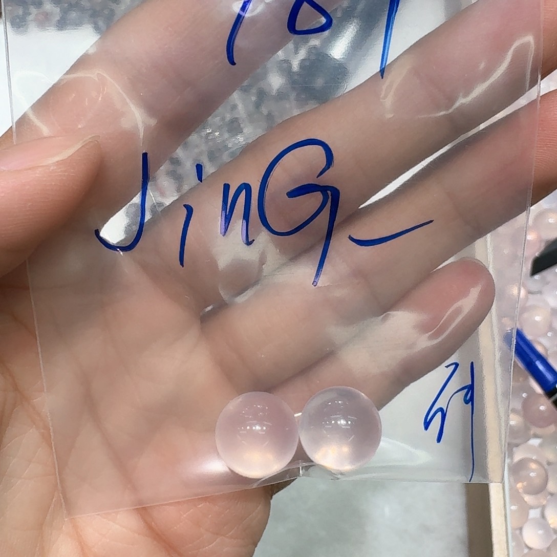 水晶打孔不退换未镶嵌