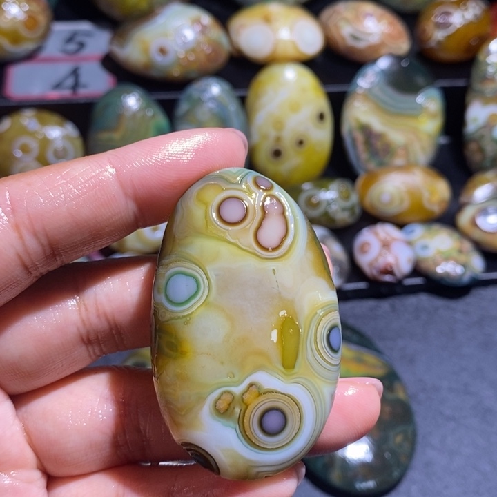 玛瑙/玉髓未镶嵌吊坠(不含链)202