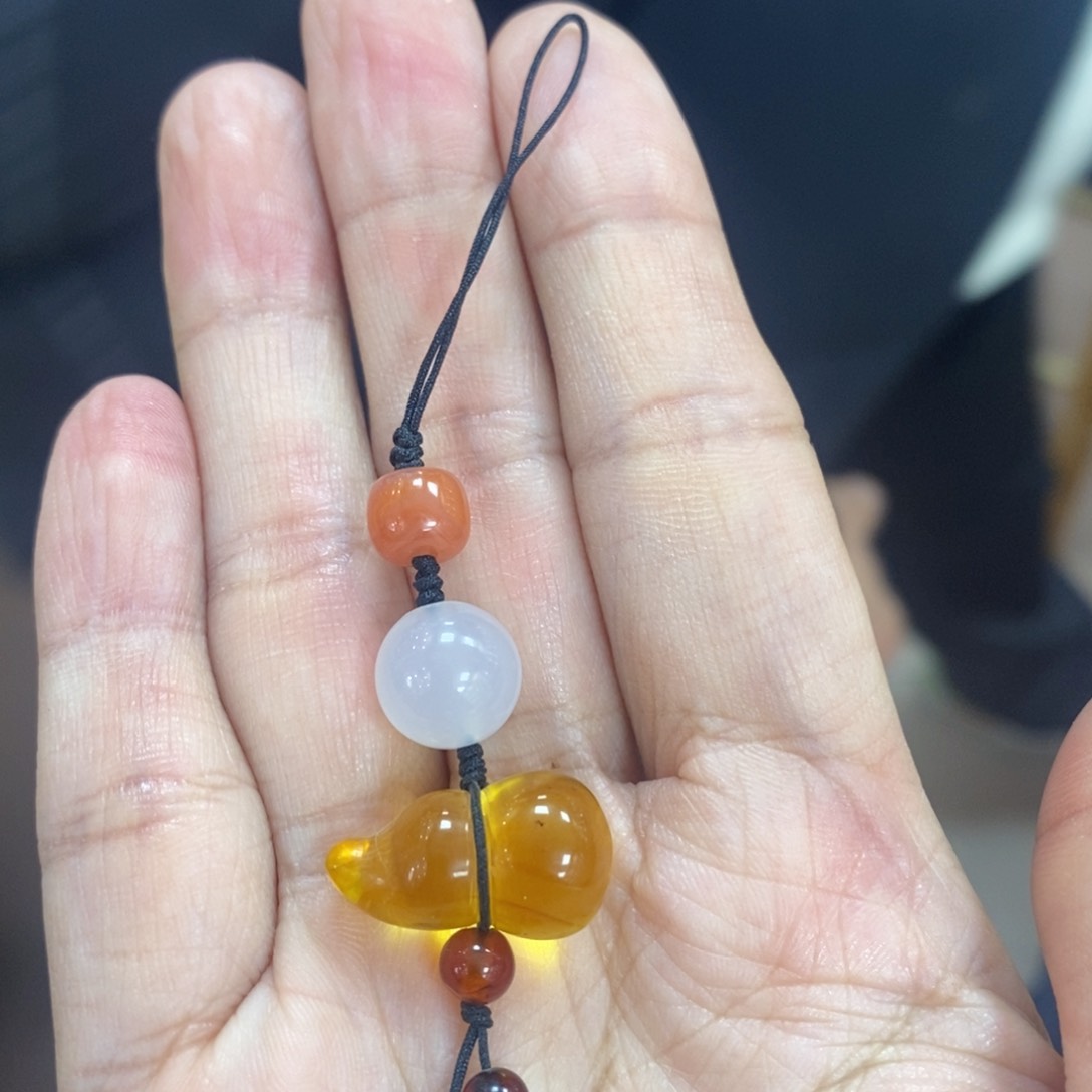 未镶嵌蜜蜡颈饰多样性拍一发一