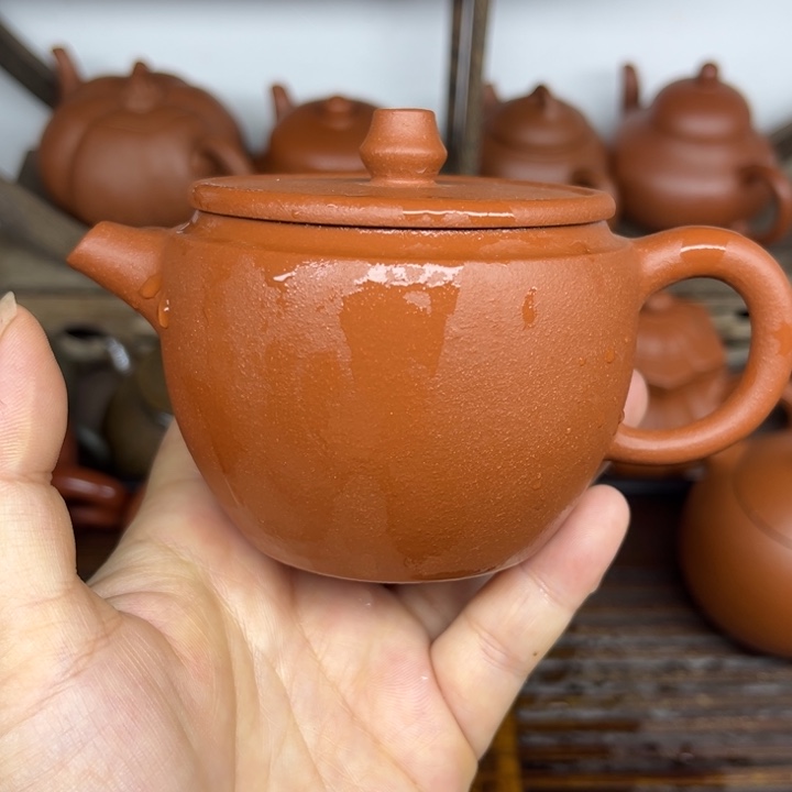 茶壶紫砂宜兴紫砂原矿泥料160