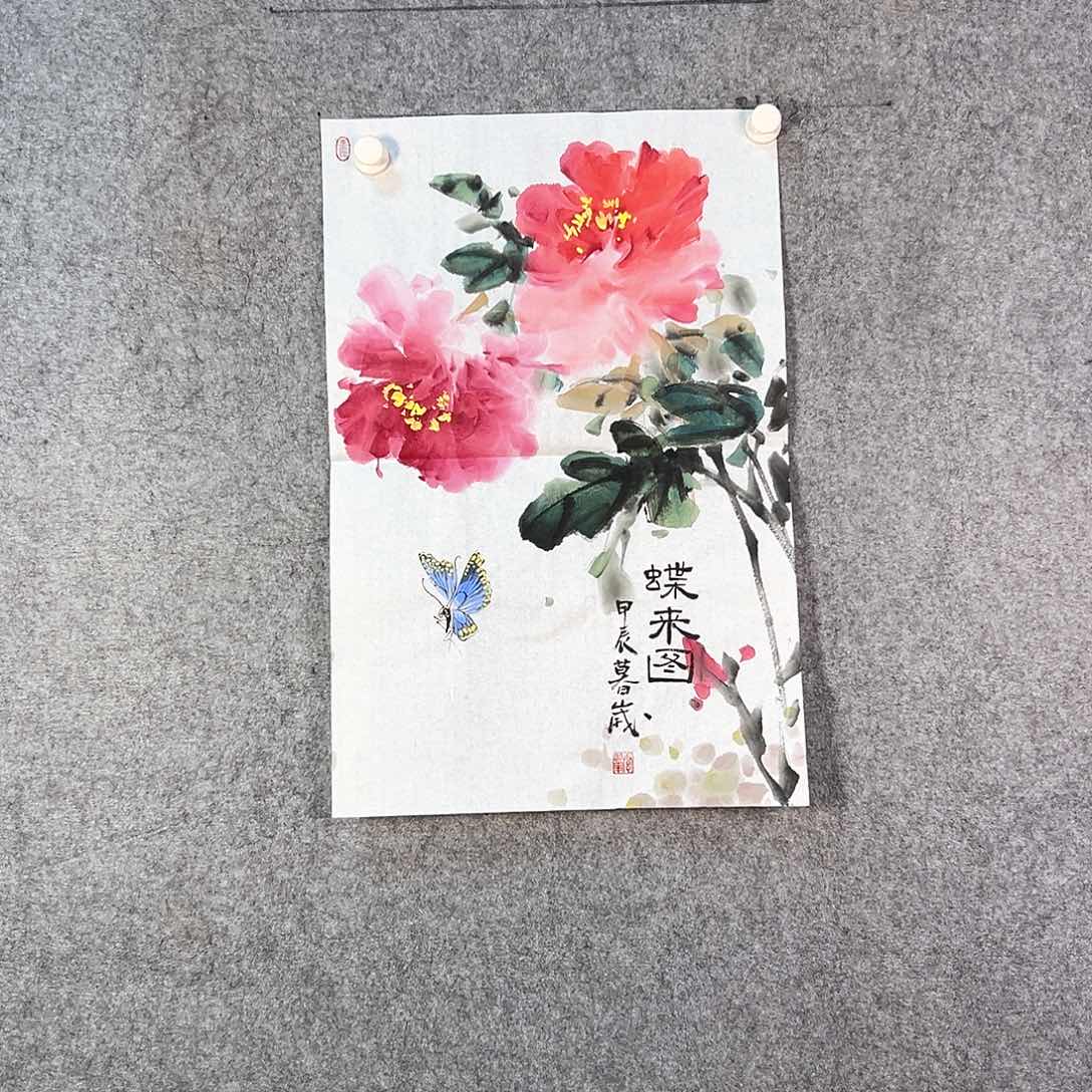 国画139 花鸟等各种花卉品种的