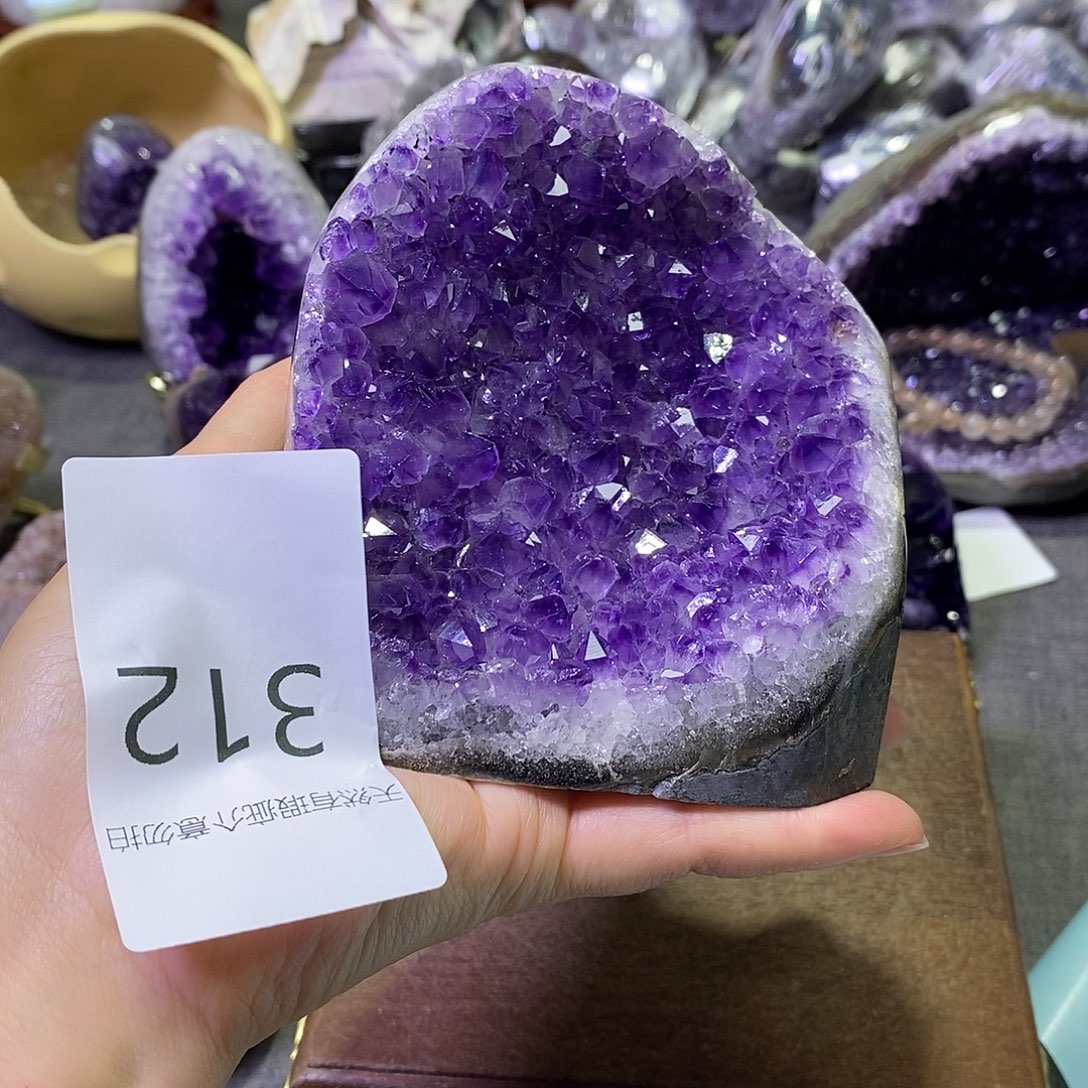 未镶嵌珠宝半成品紫晶