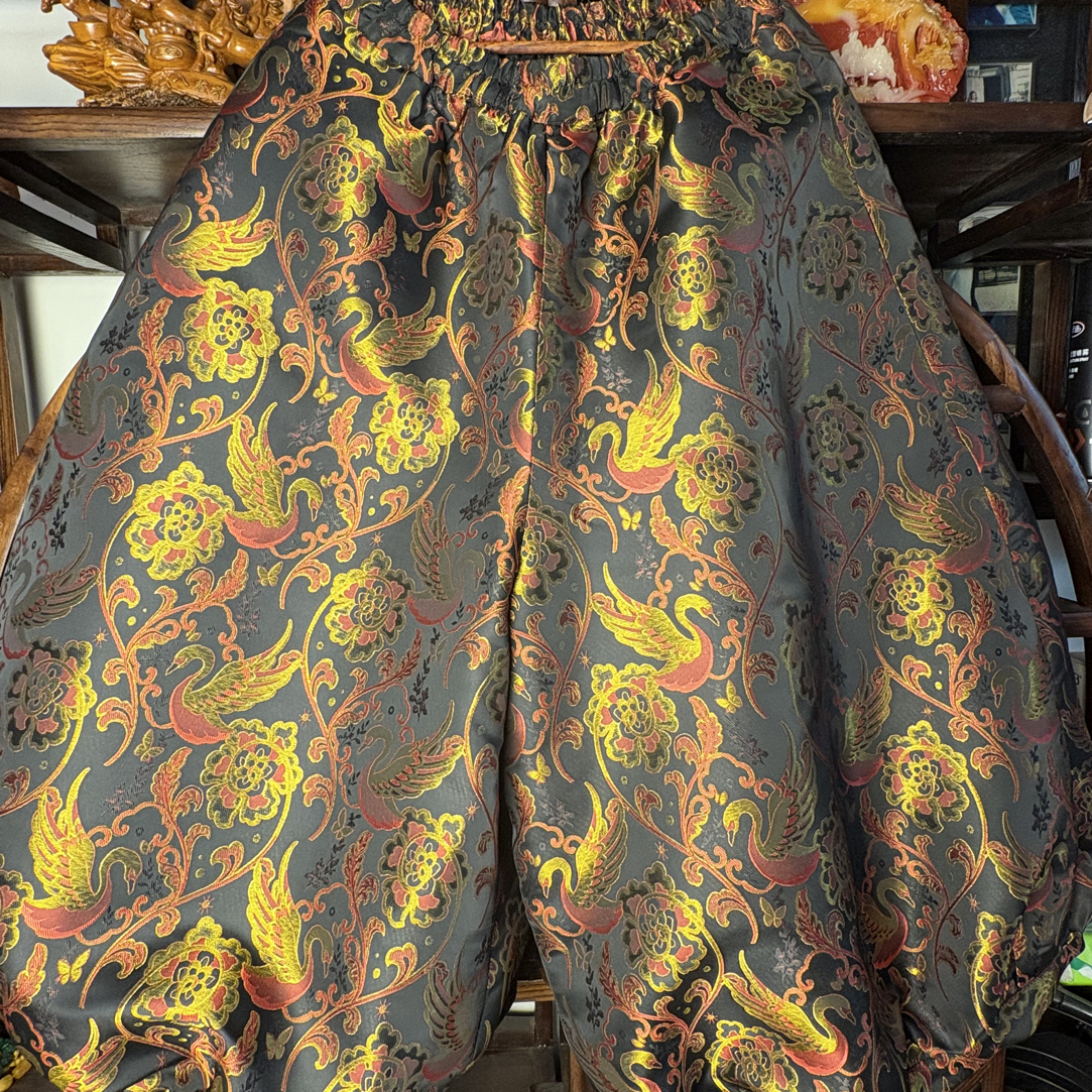 老弗爷新中式灯笼棉裤371