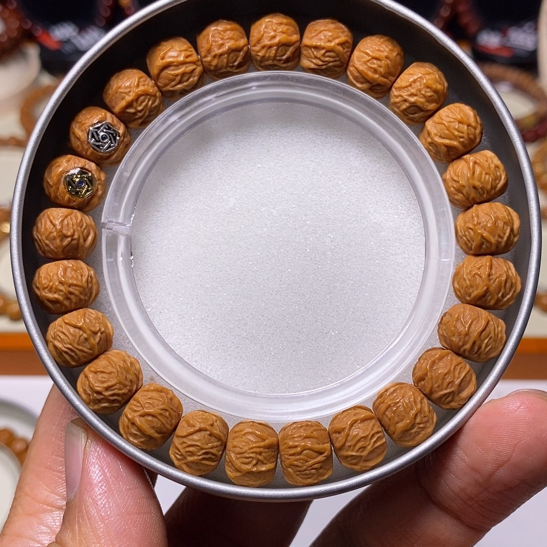 猴头核桃手串双标狂暴毒液尺寸11全品精工