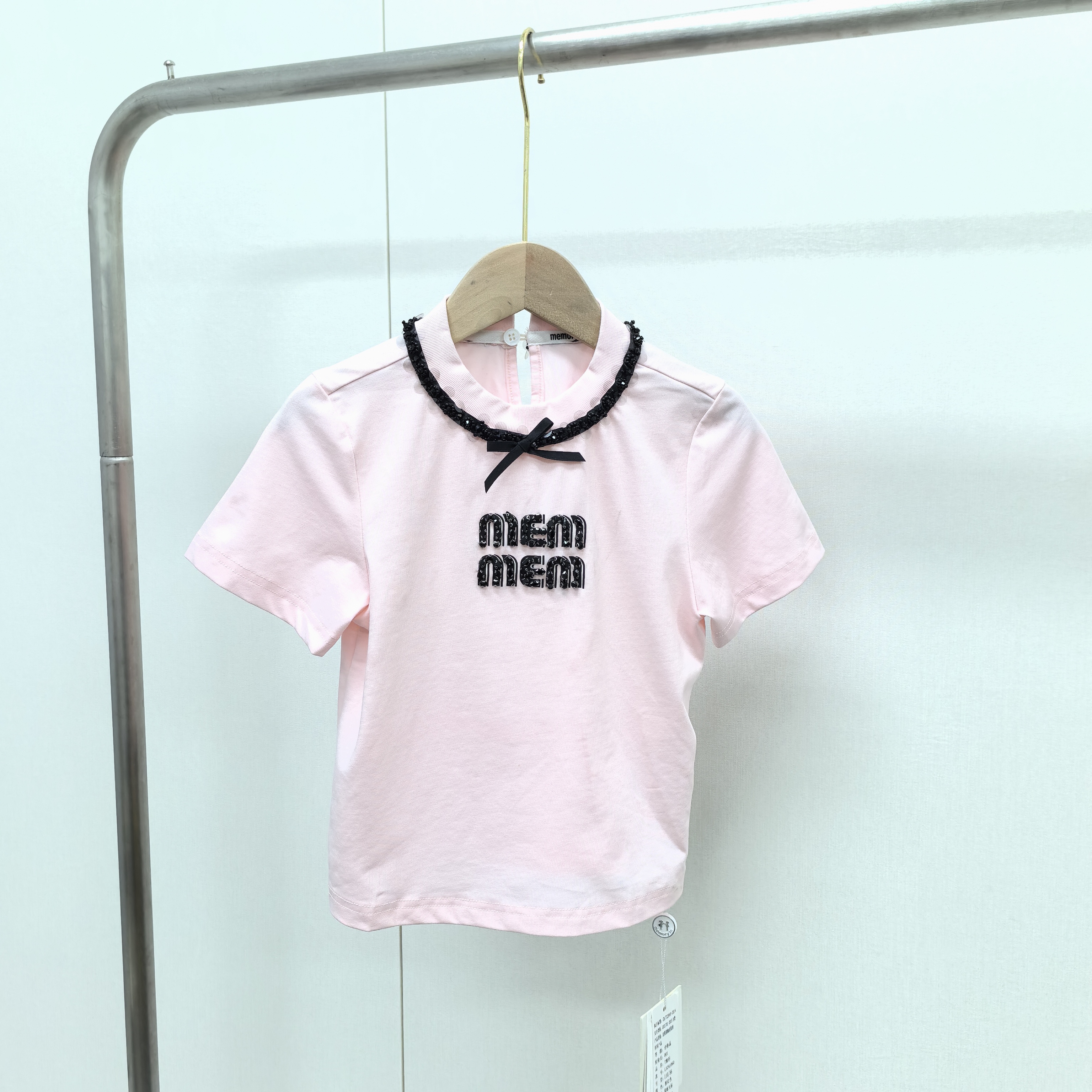 【1060】粉红色T恤衫B0-3