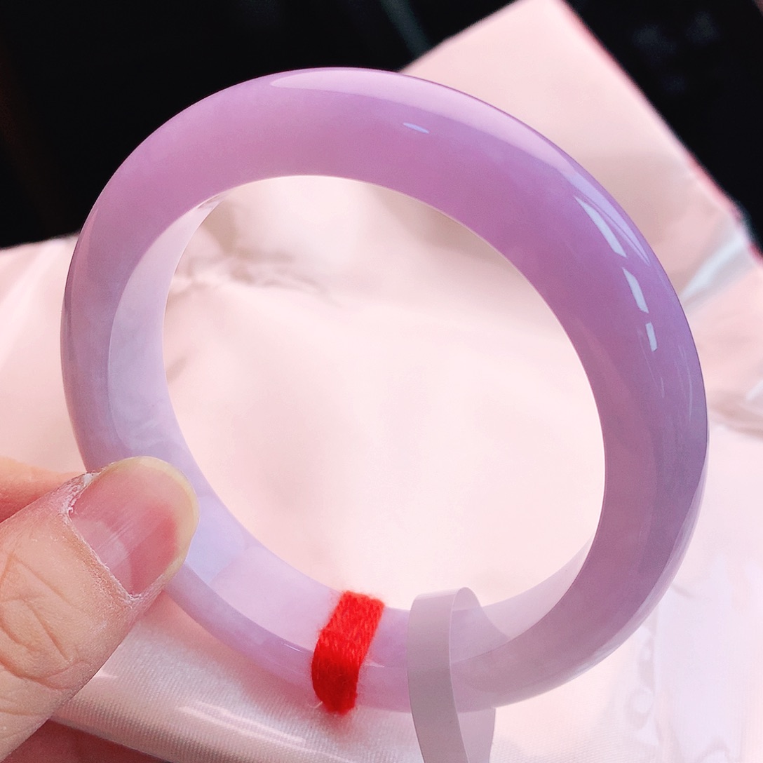 未镶嵌手镯翡翠54圈