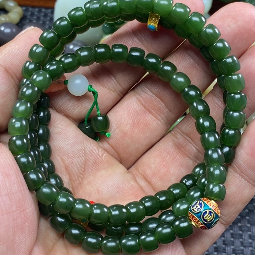 和田玉手链未镶嵌