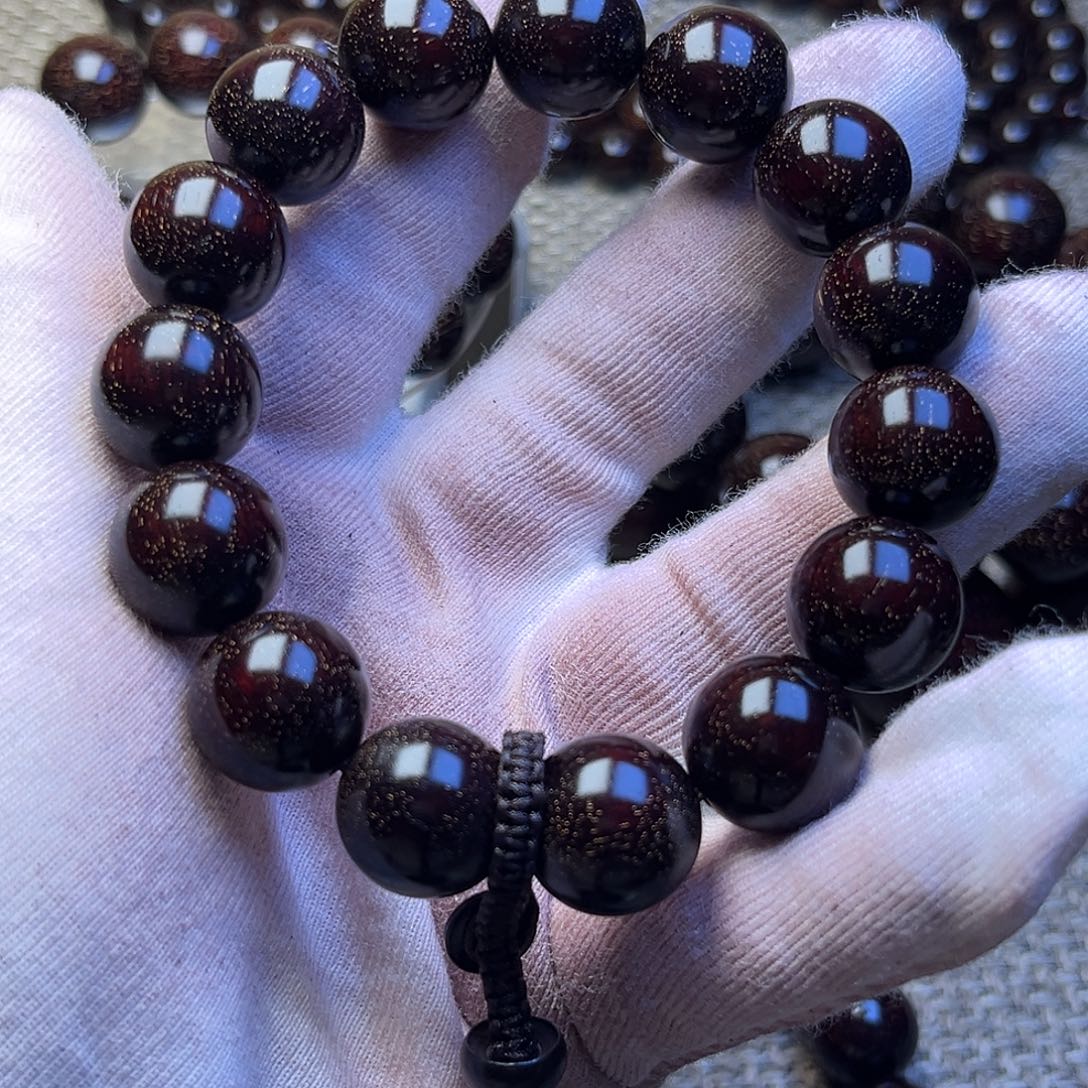 檀香紫檀（小叶紫檀）1.5 15颗满星