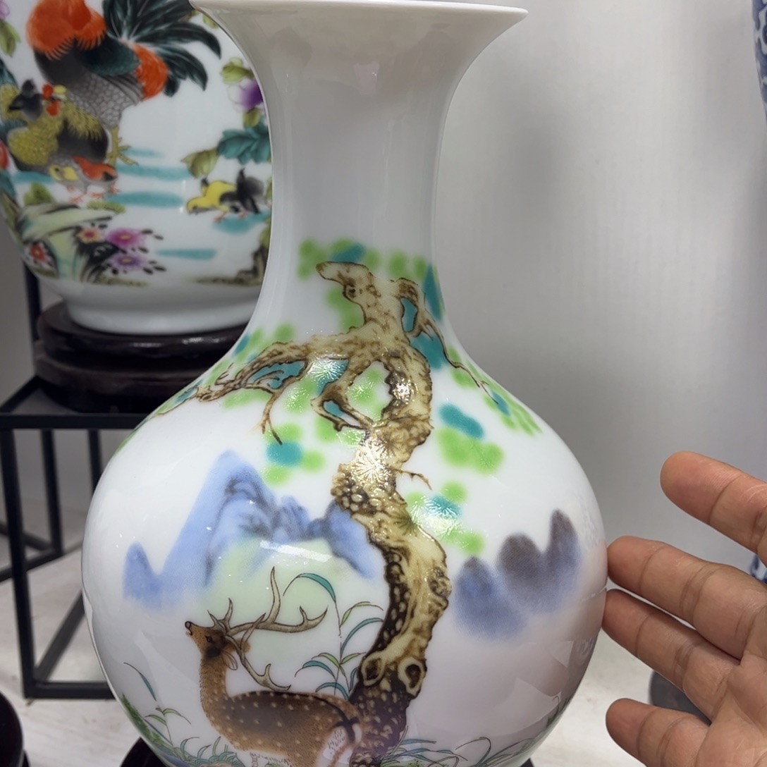 景德镇陶瓷花瓶摆件