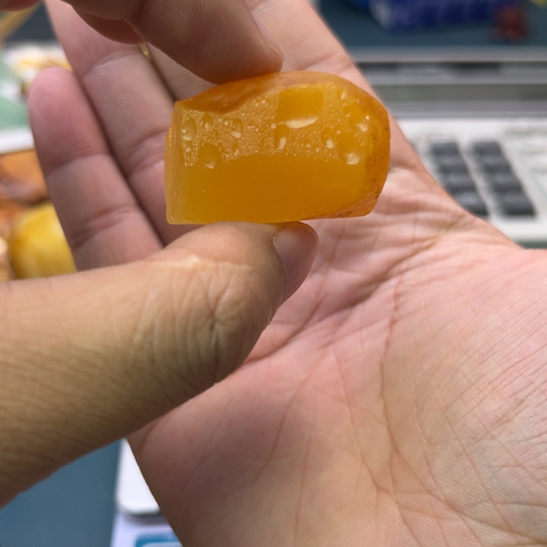 未镶嵌定制琥珀蜜蜡原石不退不换
