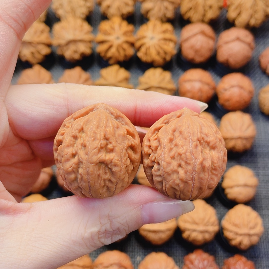 把件文玩核桃官帽胖头陀