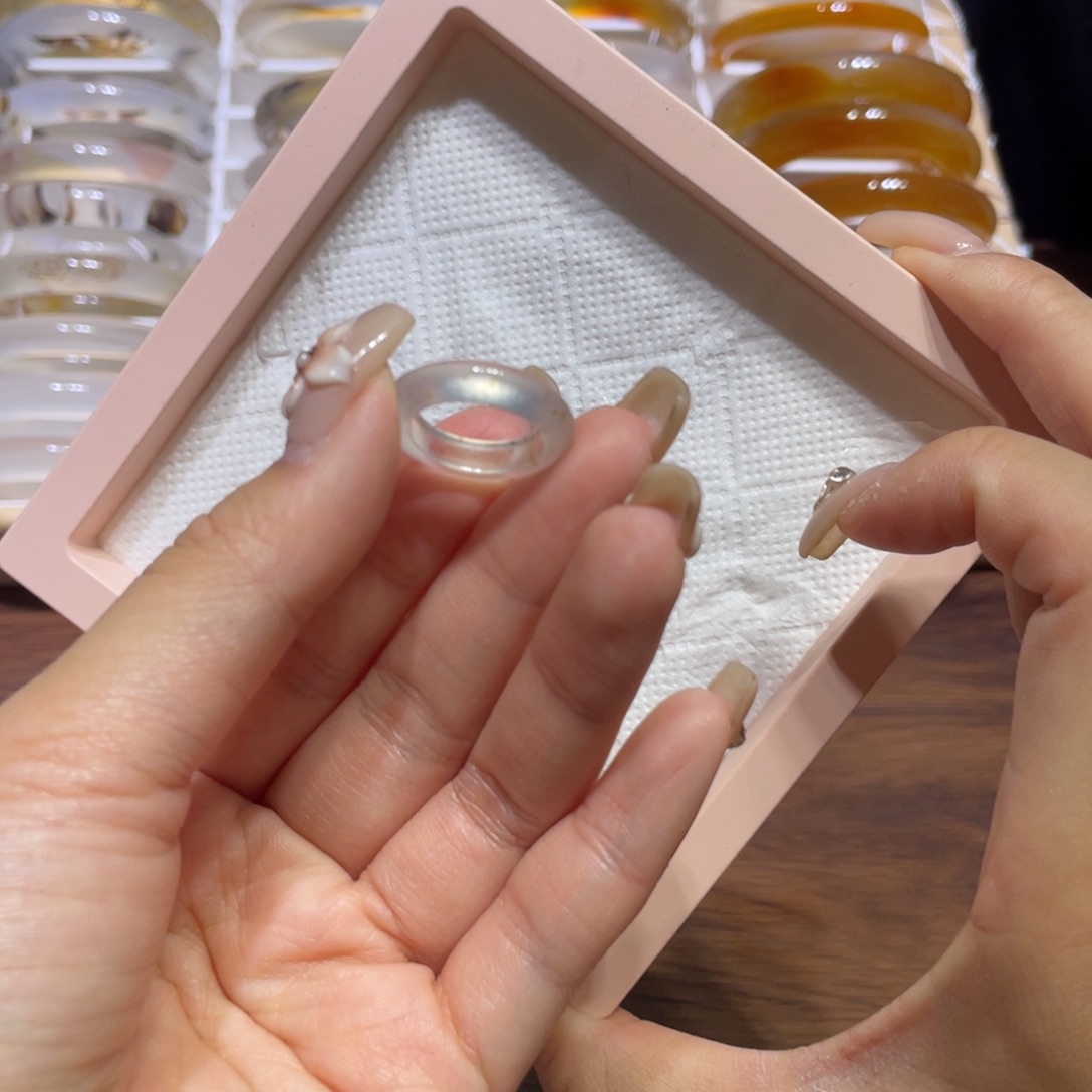 玛瑙/玉髓合金手镯