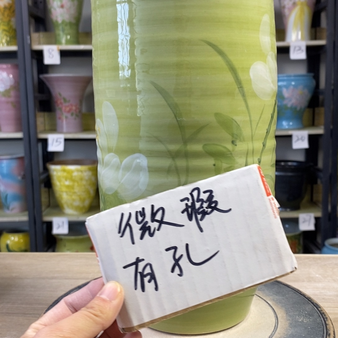 景德镇手工手绘陶瓷花盆