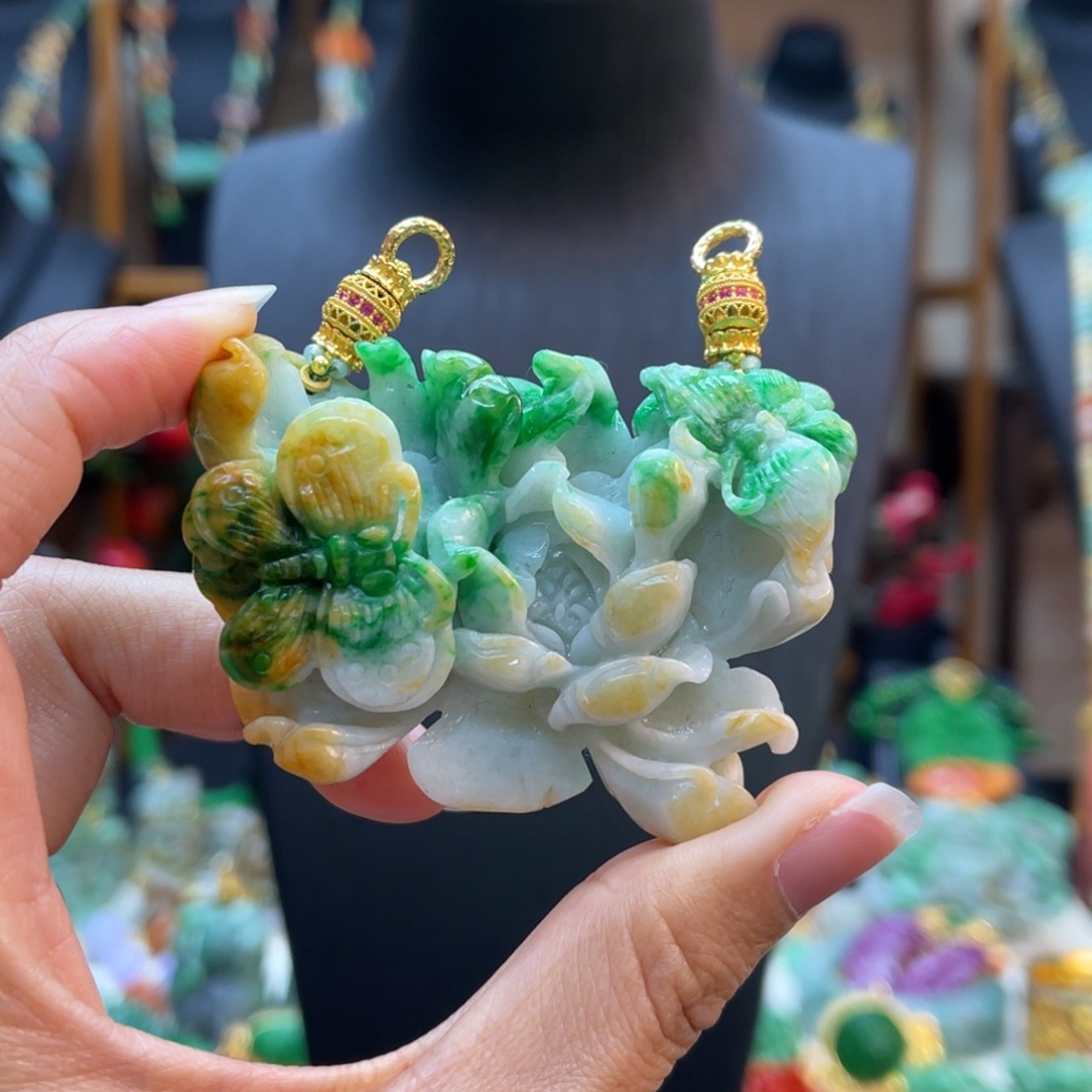 翡翠吊坠(不含链)未镶嵌48小时鉴赏期