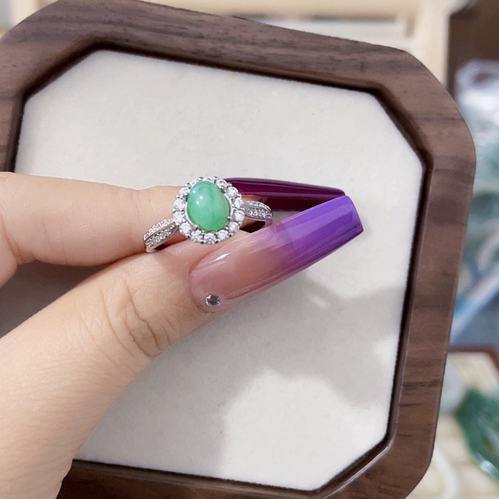 颈饰未镶嵌翡翠天然翡翠Ａ货