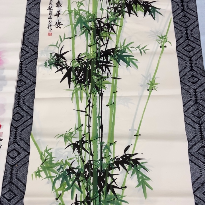 枕书斋画廊的直播间