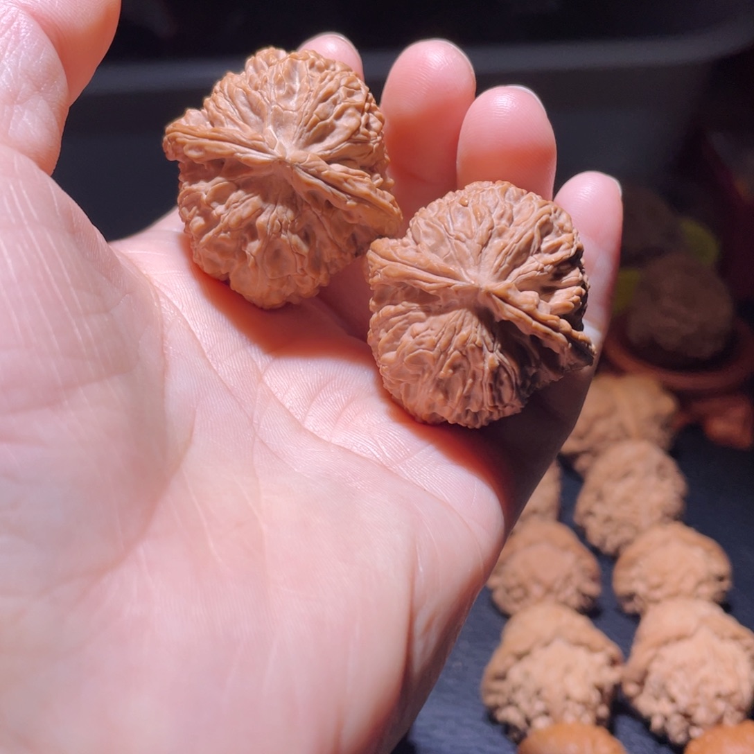桃核吊坠36尺三角白