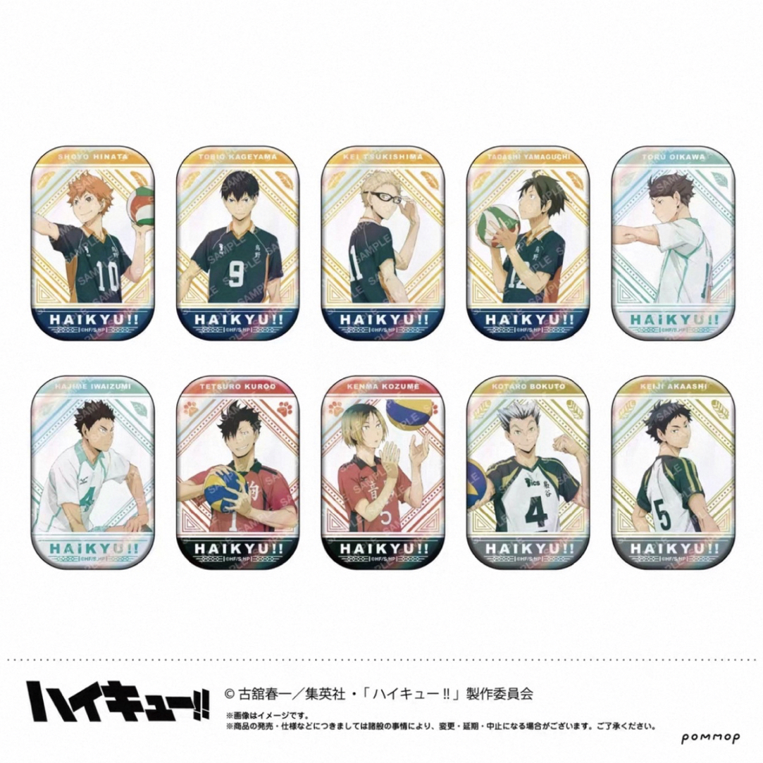 【日谷潮玩】排球少年—抱球方吧唧 拆开不退不换