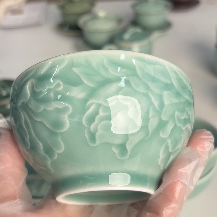 小米茶器龙泉青瓷
