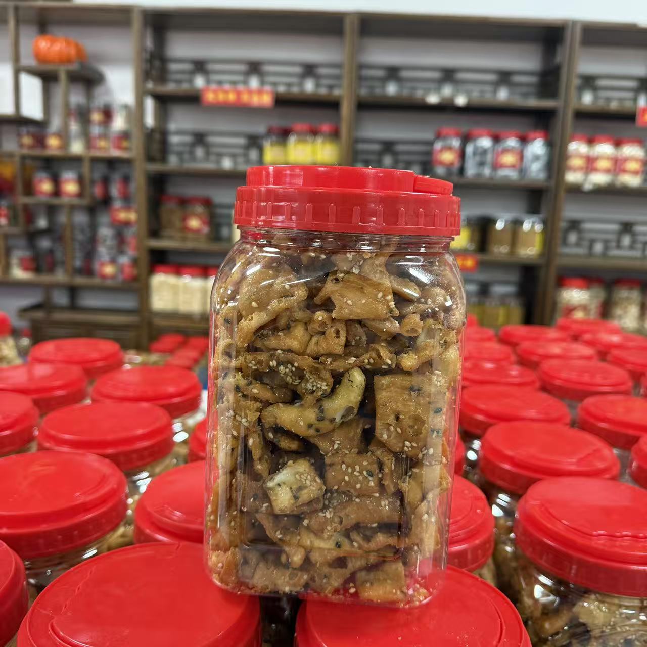 义亭蓑衣人芝味酥中桶装义乌特产小吃零嘴（特别易碎）