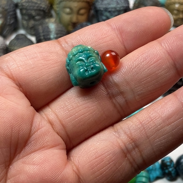 南红玛瑙未镶嵌颈饰