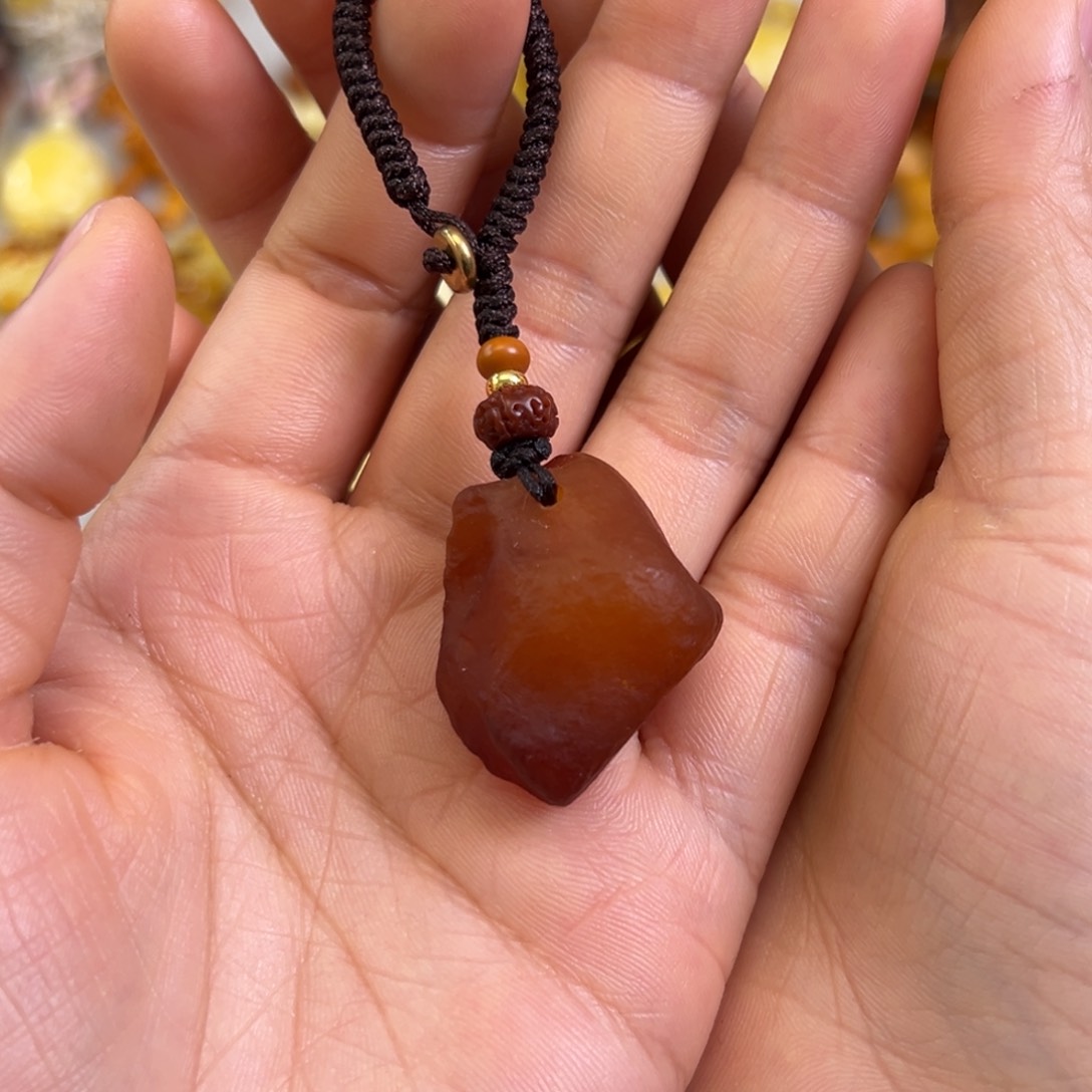 蜜蜡裸石未镶嵌微瑕