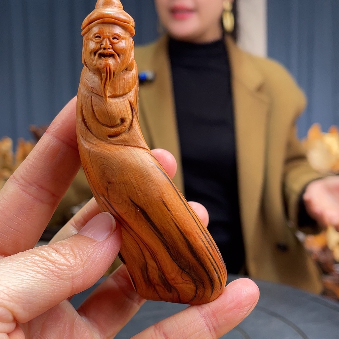 柏木（崖柏）手把件