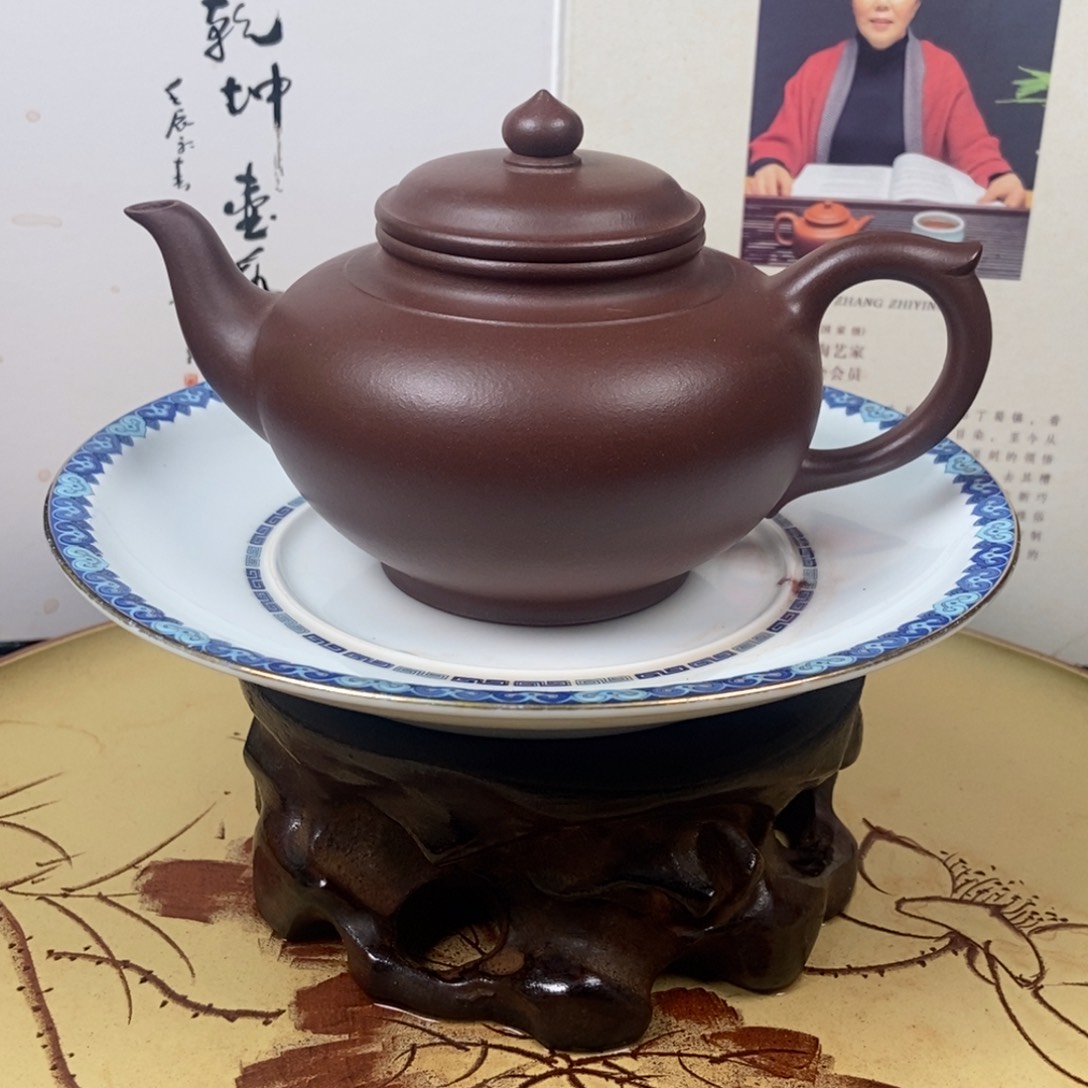 紫砂茶壶王*产容量宜兴紫砂壶
