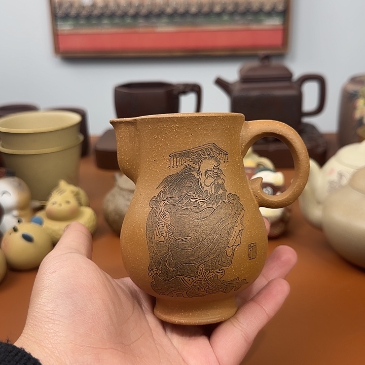 宜兴紫砂公道杯杯