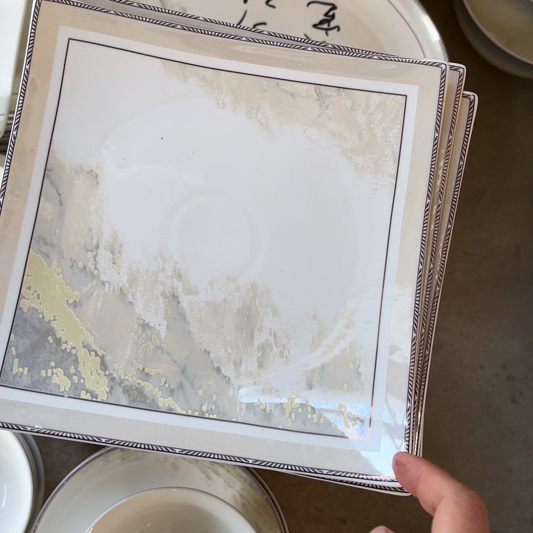 瓷片海岸翘盘四个微瑕