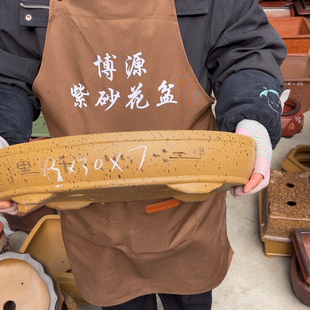 紫砂花盆盆景艺术